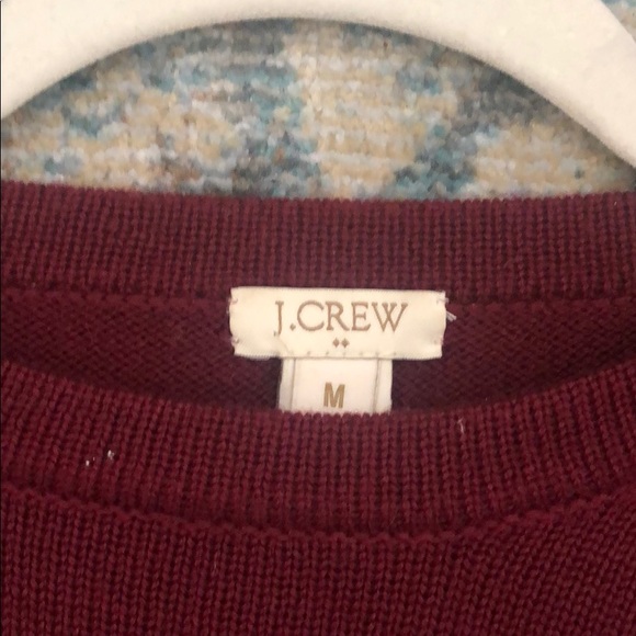 Jcrew Maroon Sweater - Picture 3 of 3
